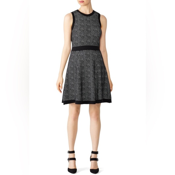 Kate Spade New York Mod Plaid Sweater Dress - Picture 2 of 13